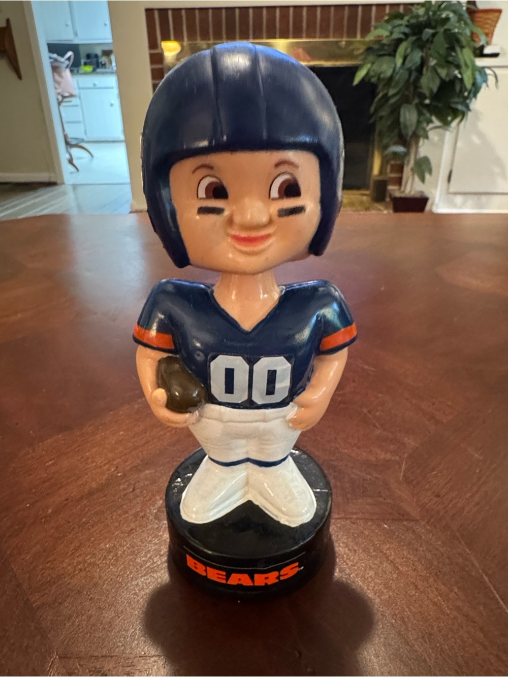 Chicago Bears Vintage Skore Football Bobblehead